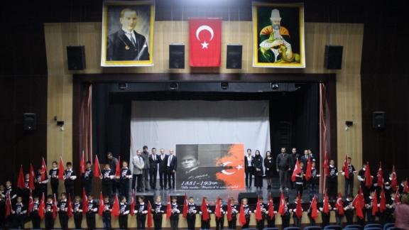 Büyük Önder Mustafa Kemal ATATÜRK Yapılan Törenle Anıldı.